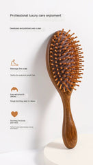 Wooden Scalp Massage Brush for Healthy Hair