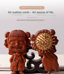 Sandalwood Air Cushion Comb – Artistic Hair Care Tool