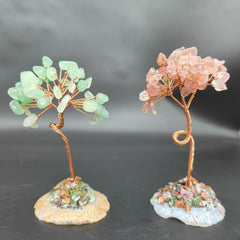 Gemstone Bonsai Trees – Decorative Crystal Tree Sculptures