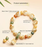 Cat Paw Bodhi Bracelet – Handcrafted Bodhi Bead Jewelry