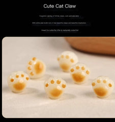 Charcoal Burnt Bodhi Bracelet – Cat Claw Style Spiritual Jewelry