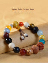 Duobao Bodhi Eighteen Seeds Bracelet – Exquisite Spiritual Jewelry