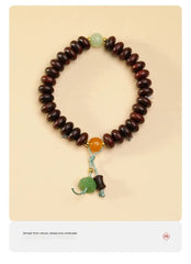 Purple Sandalwood Hand String – Elegance and Good Luck in Every Bead