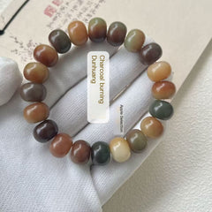 Charcoal Burning Dunhuang Bodhi Seed Bracelet