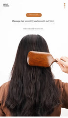 Solid Wood Handle Air Cushion Comb