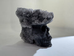 Calcite Skull with Natural Crystal Formation