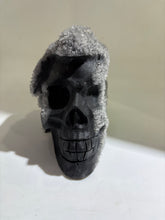 Natural Calcite Crystal Skull Sculpture