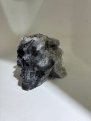 Calcite Skull with Natural Crystal Formation