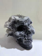 Calcite Skull with Natural Crystal Formation