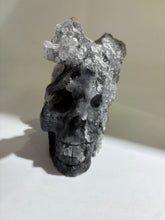 Raw Calcite Crystal Skull Sculpture