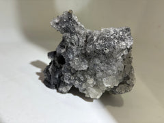 Raw Calcite Crystal Skull Sculpture