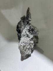 Raw Calcite Crystal Skull Natural Stone Sculpture, Unique Mineral Decor