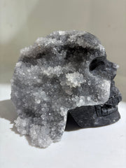 Calcite Crystal Skull – Unique Natural Stone Sculpture