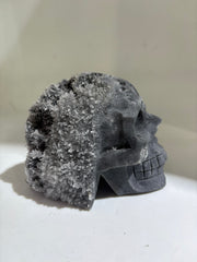 Calcite Skull with Natural Crystal Matrix