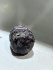 Natural Energy Gem Fluorite Skull – Hand-Carved Stone Sculpture | Unique Gothic Home Decor