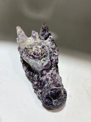 Natural Sphalerite Dragon Head – Uncarved Constellation Mineral, Unique Cosmic Crystal Art