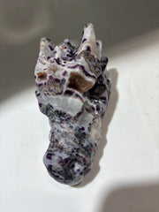 Natural Sphalerite Dragon Head – Uncarved Constellation Mineral, Unique Celestial Crystal Sculpture