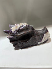 Natural Sphalerite Dragon Head – Constellation Pattern Crystal, Unique Celestial Mineral Art