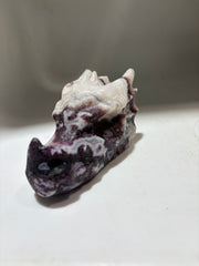 Natural Sphalerite Dragon Head –Constellation Pattern, Unique Celestial Mineral Art