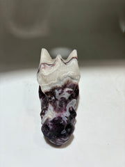 Natural Sphalerite Dragon Head –Constellation Pattern, Unique Celestial Mineral Art