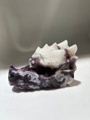 Natural Sphalerite Dragon Head –Constellation Pattern, Unique Celestial Mineral Art