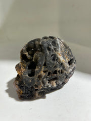 Fluorite Skull – Natural Geode Crystal Sculpture