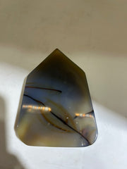 Agate Crystal Broom Ornament | Unique Druzy Tower Decoration