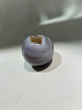 Agate Geode Sphere – Modern Crystal Art with Natural Druzy Cavities