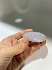 Blue Lace Druzy Agate Heart – Unique Crystal Geode Heart for Calm, Healing & Gifts