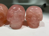Rose Quartz Skull – Unique Crystal Skull Carving for Healing, Decor & Gifts