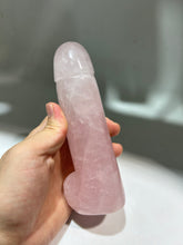 Rose Quartz Phallic Sculpture – Unique Crystal Art for Empowerment, Modern Décor & Gifting