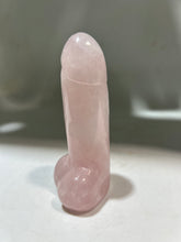 Pink Crystal Phallic Sculpture – Unique Crystal Art Ornament for Bold Home Décor Meaningful Gifts