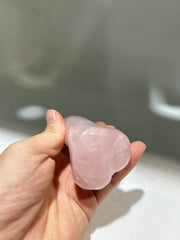 Pink Crystal Phallic Sculpture – Unique Crystal Art Ornament for Bold Home Décor Meaningful Gifts