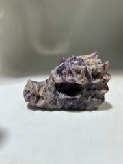 Tarot Constellation Sphalerite Dragon Head – Hand-Carved Curiosity Crystal for Mystics & Seekers