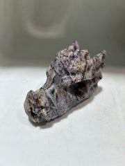 Celestial Curiosity Sphalerite Dragon Head – Hand-Carved Tarot Crystal with Constellation Vibes