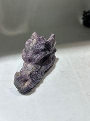 Mystic Constellation Sphalerite Dragon Head – Hand-Carved Crystal for Curiosity & Tarot Insight