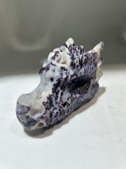 Curiosity Constellation Sphalerite Dragon Head – Hand-Carved Crystal for Intuition & Cosmic Energy