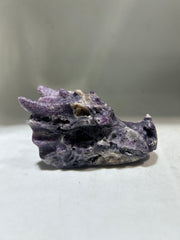 Curiosity Constellation Sphalerite Dragon Head – Hand-Carved Crystal for Intuition, Discovery & Cosmic Inspiration