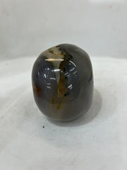 Mystery Mix Constellation Agate Skull – Hand-Carved Celestial Crystal for Tarot & Intuitive Energy