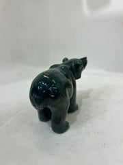 Handcrafted Agate Bear Sculpture