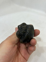 Unique Spectrolite Spider Sculpture