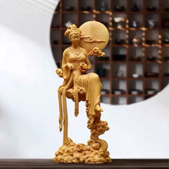  Moon Goddess Statue – Elegant Chinese Art Sculpture