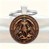 Saint Michael Archangel Alloy Pendant
