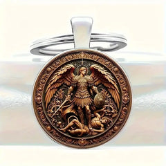 Saint Michael Archangel Alloy Pendant