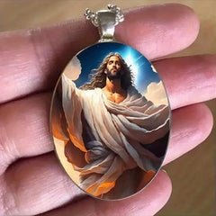 Divine Savior Alloy Keychain