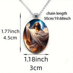 Divine Savior Alloy Keychain