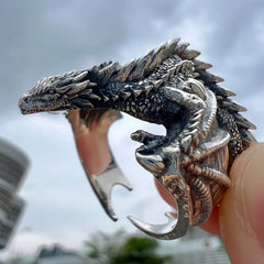 Game of Thrones Dragon Alloy Ring – Daenerys Targaryen Inspired Jewelry