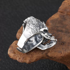 Dragon Skull Alloy Ring   