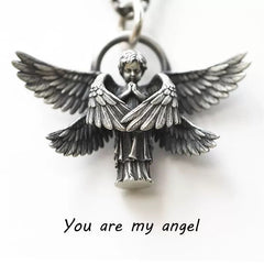 You Are My Angel – Guardian Angel Wings Pendant Necklace