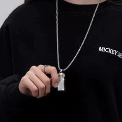 Perfume Bottle Pendant Necklace